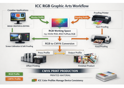  CMYK remains safer for traditional offset printing, RGB provides a more vibrant, future-proof production approach.